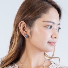 画像をギャラリービューアに読み込む, 大粒のラインストーンが美しく輝くイヤリング