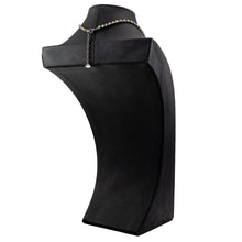 画像をギャラリービューアに読み込む, ネックレス ラインストーン ブルー ピンク イエロー グリーン フラワー 39.5cm 088212