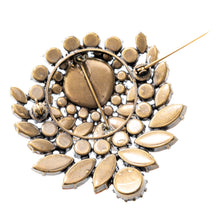 画像をギャラリービューアに読み込む, ブローチ ラインストーン レッド オーロラカラー 088344