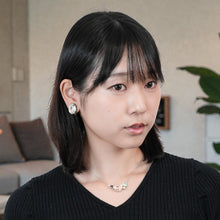 Load image into Gallery viewer, イヤリング ラインストーン クリアカラー オーバル er089130