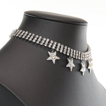画像をギャラリービューアに読み込む, 星モチーフをあしらったチョーカータイプのネックレス