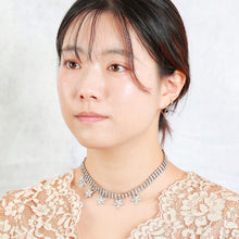 画像をギャラリービューアに読み込む, 星モチーフをあしらったチョーカータイプのネックレス