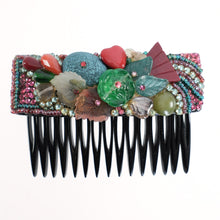 画像をギャラリービューアに読み込む, 上質なボヘミアングラスをあしらい、高級感あふれるヘアコーム