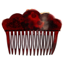 画像をギャラリービューアに読み込む, 上質なボヘミアングラスをあしらい、高級感あふれるヘアコーム