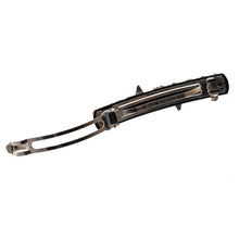 画像をギャラリービューアに読み込む, バレッタ ボヘミアングラス パープル スター リーフ 留金8cm 102193