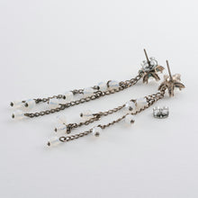 画像をギャラリービューアに読み込む, ピアス ラインストーン クリアカラー ホワイト スター 121481