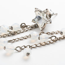 画像をギャラリービューアに読み込む, ピアス ラインストーン クリアカラー ホワイト スター 121481