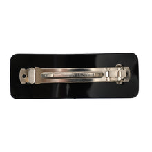 画像をギャラリービューアに読み込む, 上質なボヘミアングラスをあしらい、高級感あふれるバレッタ