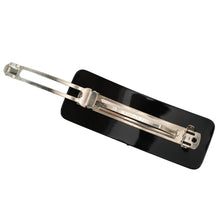 画像をギャラリービューアに読み込む, 上質なボヘミアングラスをあしらい、高級感あふれるバレッタ