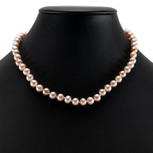 画像をギャラリービューアに読み込む, 上品な光沢が美しい淡水パールのネックレス