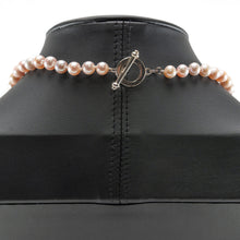 画像をギャラリービューアに読み込む, 上品な光沢が美しい淡水パールのネックレス