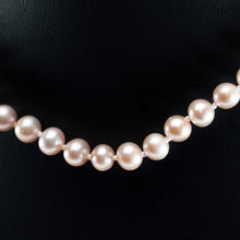 画像をギャラリービューアに読み込む, 上品な光沢が美しい淡水パールのネックレス