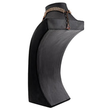 画像をギャラリービューアに読み込む, ネックレス ラインストーン ボヘミアングラス ピンク ハンギング 33cm 127255