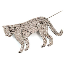 画像をギャラリービューアに読み込む, 黒豹の美しさとしなやかさを象徴するビジューブローチ