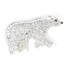 画像をギャラリービューアに読み込む, 白くまを表現したペンダントブローチ