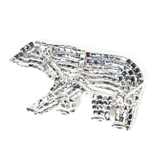 画像をギャラリービューアに読み込む, 白くまを表現したペンダントブローチ