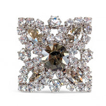 画像をギャラリービューアに読み込む, ラインストーンがきらめくビジューバッジ