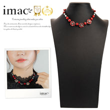 Load image into Gallery viewer, フラワーモチーフが美しいネックレス