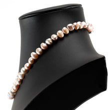 画像をギャラリービューアに読み込む, 上品な光沢が美しい淡水パールのネックレス