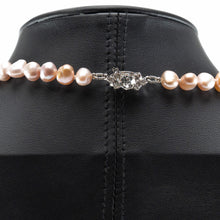 画像をギャラリービューアに読み込む, 上品な光沢が美しい淡水パールのネックレス