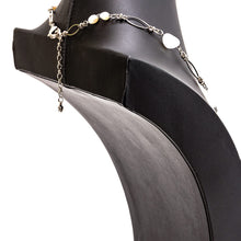 画像をギャラリービューアに読み込む, 優しいホワイトカラーが美しいムーンストーンと淡水パールのネックレス