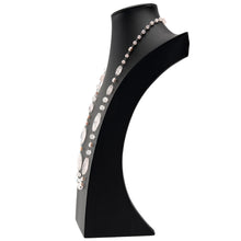 画像をギャラリービューアに読み込む, 上品なピンクが美しいローズクォーツのロングネックレス