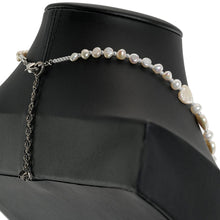 Load image into Gallery viewer, ネックレス 淡水パール ハート ショート 40cm 147917