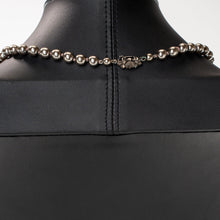 画像をギャラリービューアに読み込む, グラスパールを糸でロングネックレス