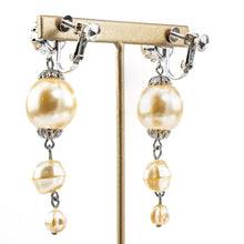 画像をギャラリービューアに読み込む, イヤリング パール ロング ホワイト 149753