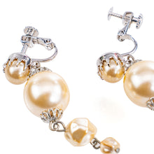 画像をギャラリービューアに読み込む, イヤリング パール ロング ホワイト 149753