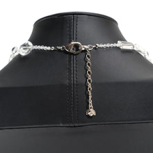 Load image into Gallery viewer, 上品なクリアカラーが美しいクォーツのショートネックレス