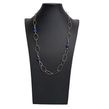 画像をギャラリービューアに読み込む, ロイヤルブルーが美しいラピスラズリのペンダントネックレス