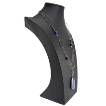 画像をギャラリービューアに読み込む, ロイヤルブルーが美しいラピスラズリのペンダントネックレス