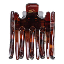 画像をギャラリービューアに読み込む, ボヘミアングラスとラインストーンをあしらったヘアクリップ