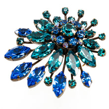 画像をギャラリービューアに読み込む, ラインストーンがきらめくビジューブローチ