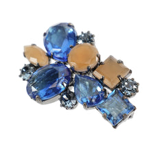 画像をギャラリービューアに読み込む, カラーハーモニーが美しいビジューブローチ