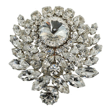 Load image into Gallery viewer, ブローチ ラインストーン クリアカラー br088345