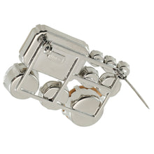 画像をギャラリービューアに読み込む, ブローチ ラインストーン クリアカラー ジオメトリック br131964