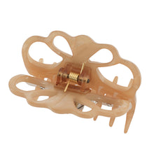 画像をギャラリービューアに読み込む, ヘアクリップ ボヘミアングラス ラインストーン ホワイト ベージュ cl149723