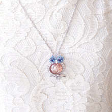 画像をギャラリービューアに読み込む, ふくろうモチーフのブローチ