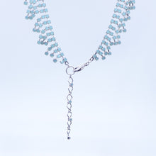 Load image into Gallery viewer, ネックレス ラインストーン パステルグリーン 129148