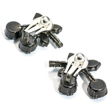 画像をギャラリービューアに読み込む, イヤリング ラインストーン ブラック チェリー 084193 メール便