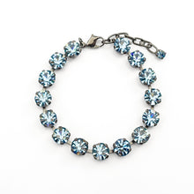 画像をギャラリービューアに読み込む, 【小田さくらさん着用】ブレスレット ラインストーン ブルー 085635