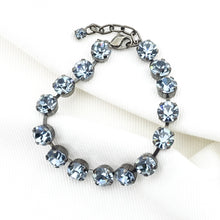 画像をギャラリービューアに読み込む, 【小田さくらさん着用】ブレスレット ラインストーン ブルー 085635