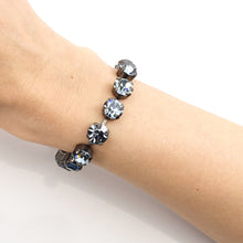 画像をギャラリービューアに読み込む, 【小田さくらさん着用】ブレスレット ラインストーン ブルー 085635