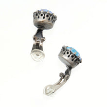 画像をギャラリービューアに読み込む, 大粒のラインストーンが美しく輝くイヤリング