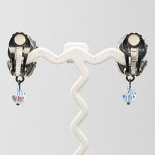 画像をギャラリービューアに読み込む, イヤリング ラインストーン サファイア ブルー 087913