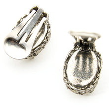 Load image into Gallery viewer, イヤリング ラインストーン クリアカラー オーバル er089130