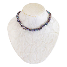 画像をギャラリービューアに読み込む, 上品な光沢が美しい淡水パールのネックレス