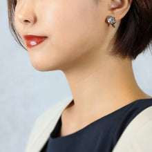 Load image into Gallery viewer, ネックレス&イヤリングセット ラインストーン クリアカラー ゴールド 147939 102782